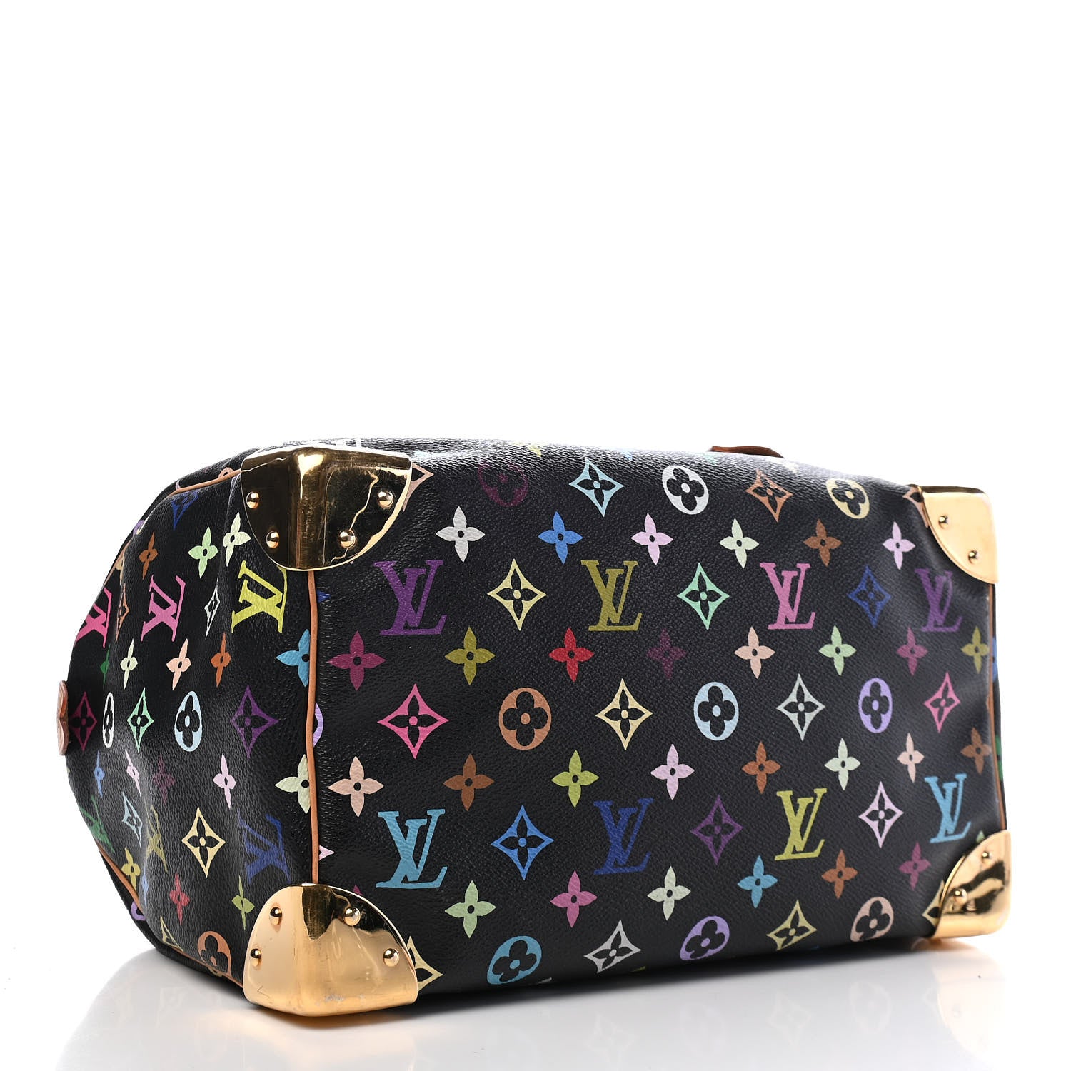 Louis Vuitton Monogram Multicolor Speedy 30 Black 4 of 8