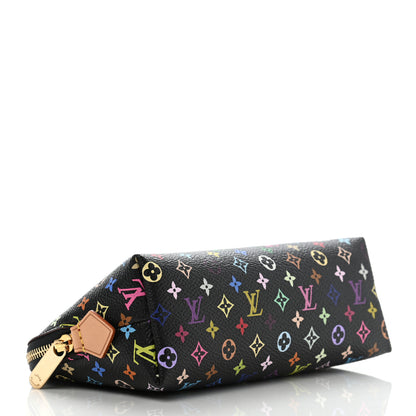 Louis Vuitton Monogram Multicolor Cosmetic Pouch Black Grenade 4 of 6