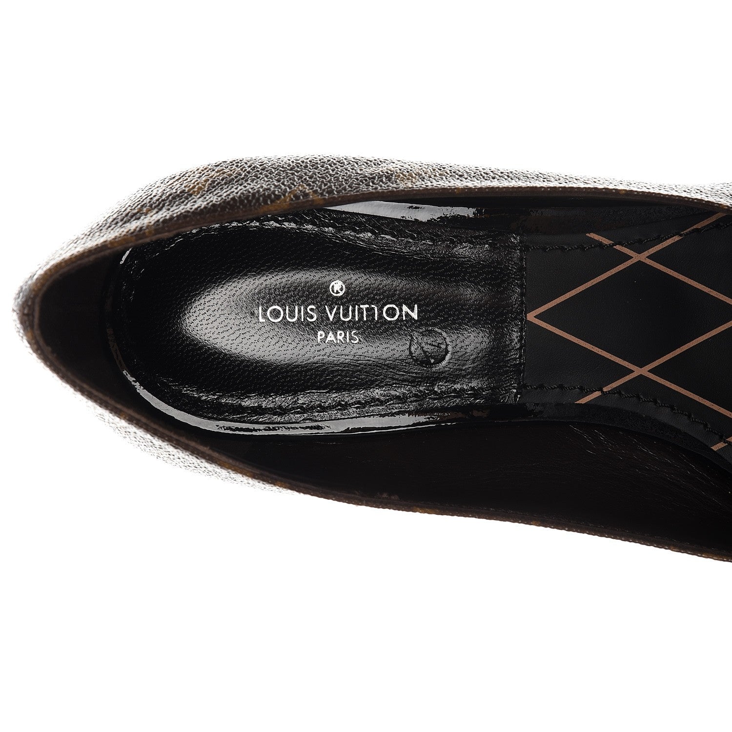 Louis Vuitton Monogram Inspired Ballerina Flats 36 6 of 7
