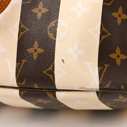 Louis Vuitton Monogram Rayures Neverfull MM 22 of 22