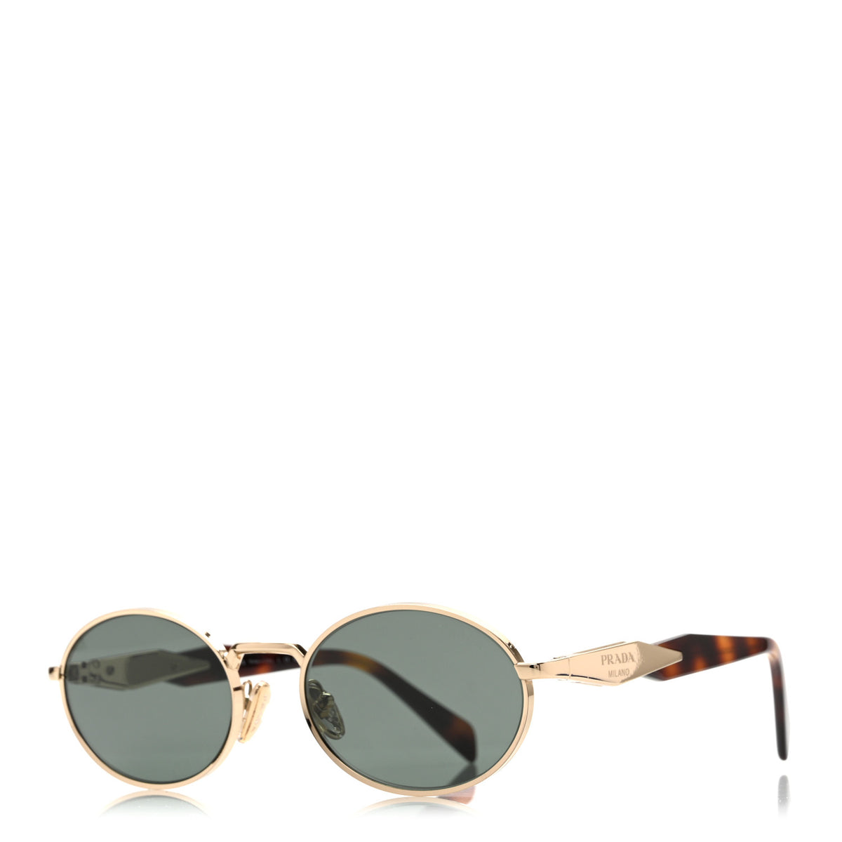 Prada Metal Sunglasses SPR65Z Gold 1 of 7