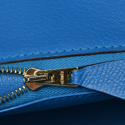 Hermes Epsom Birkin 30 Bleu Zanzibar 23 of 27