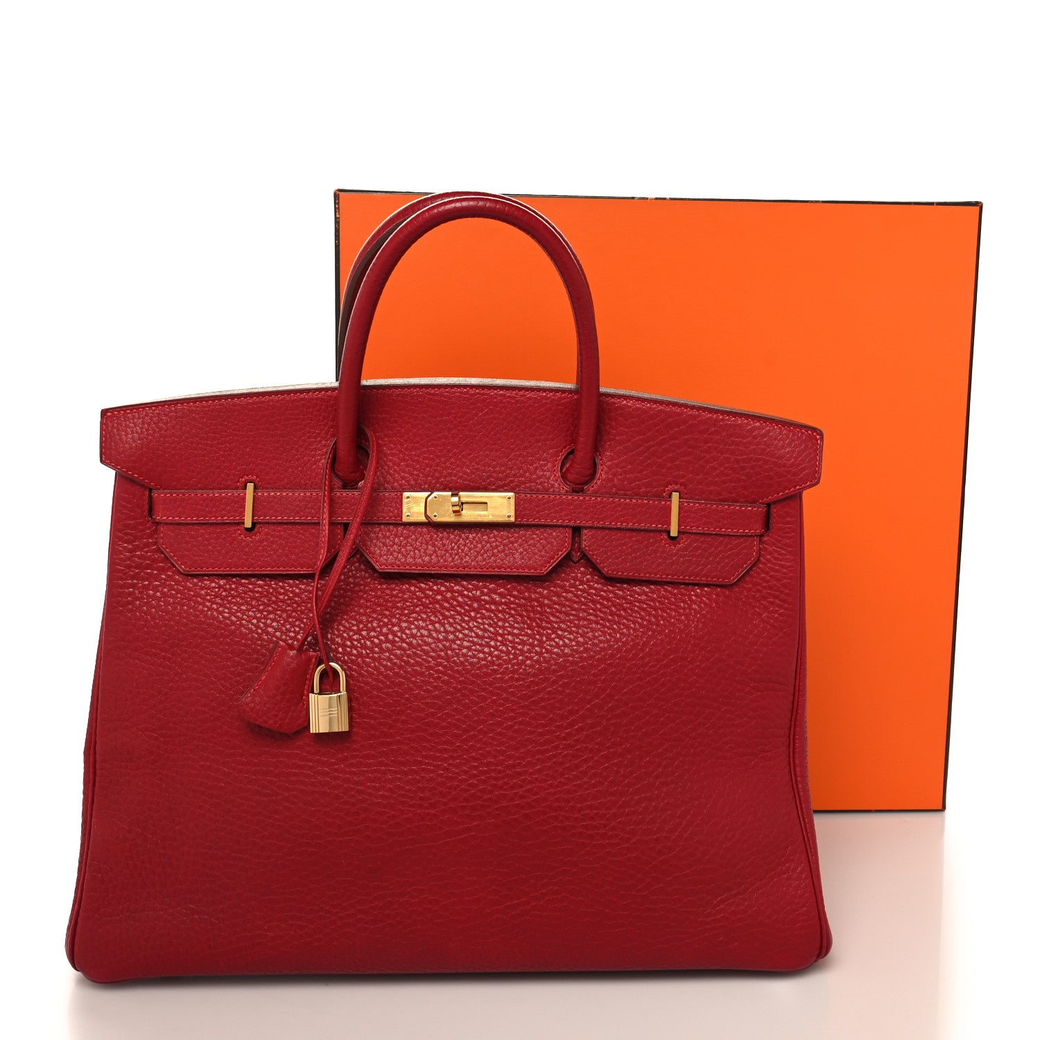 Hermes Fjord Birkin 40 Rouge 18 of 18