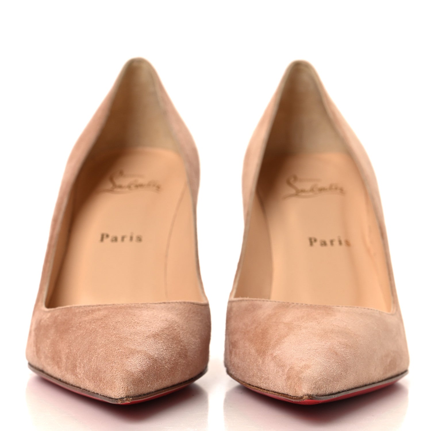 Christian Louboutin Veau Velours Clare 80 Pumps 38 Courtisane 3 of 9