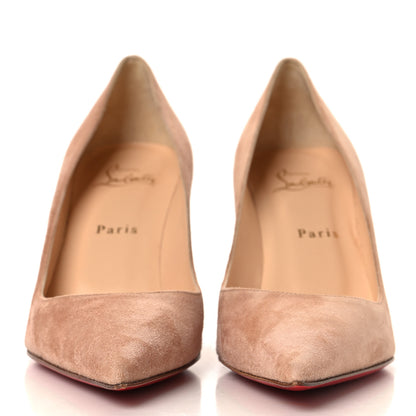 Christian Louboutin Veau Velours Clare 80 Pumps 38 Courtisane 3 of 9