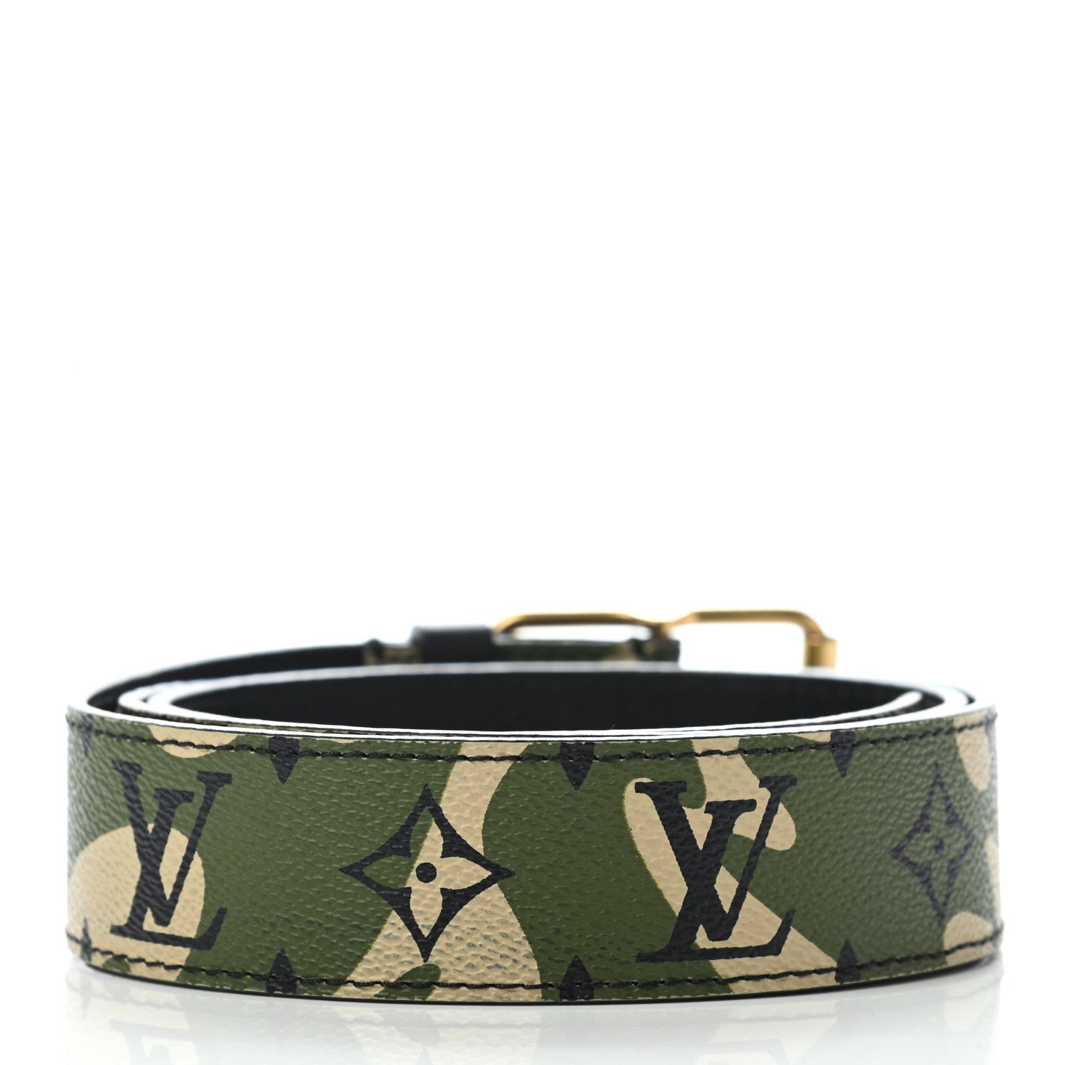 Louis Vuitton Monogramouflage Belt 95 38 2 of 6