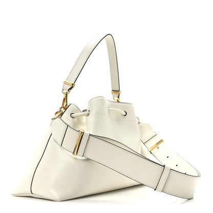 Jimmy Choo Calfskin Bon Bon East West Bucket Bag Latte 3 of 10