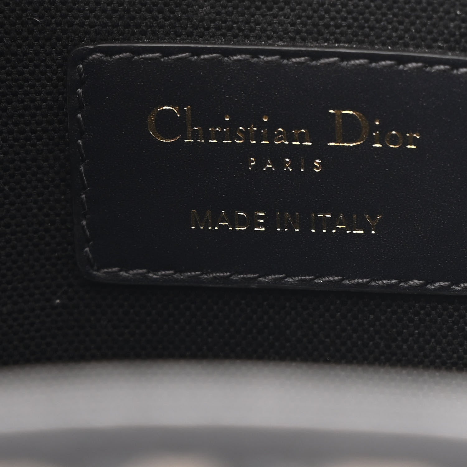 Christian Dior Oblique Calfskin Medium C'est Dior Bucket Bag Blue 6 of 12