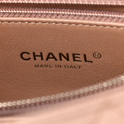 Chanel Caviar Lizard Embossed Quilted Small Coco Handle Flap Beige 8 of 9