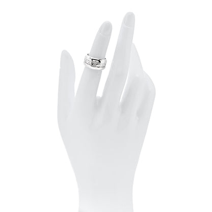 Tiffany Sterling Silver Atlas Band Ring 48 4.5 2 of 5