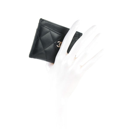 Chanel Lambskin Quilted Card Holder Black 2 of 11