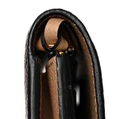 Louis Vuitton Empreinte Emilie Wallet Black Dune 9 of 11
