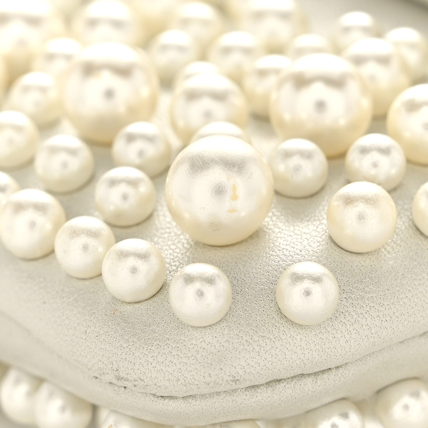 Chanel Lambskin Pearls Flap White 11 of 11