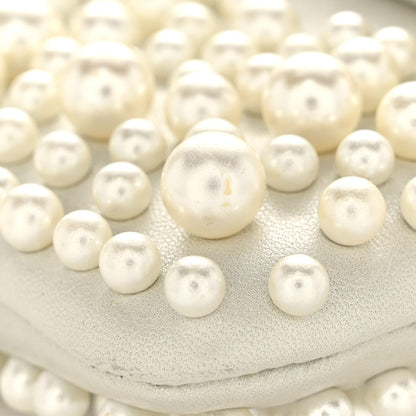 Chanel Lambskin Pearls Flap White 11 of 11