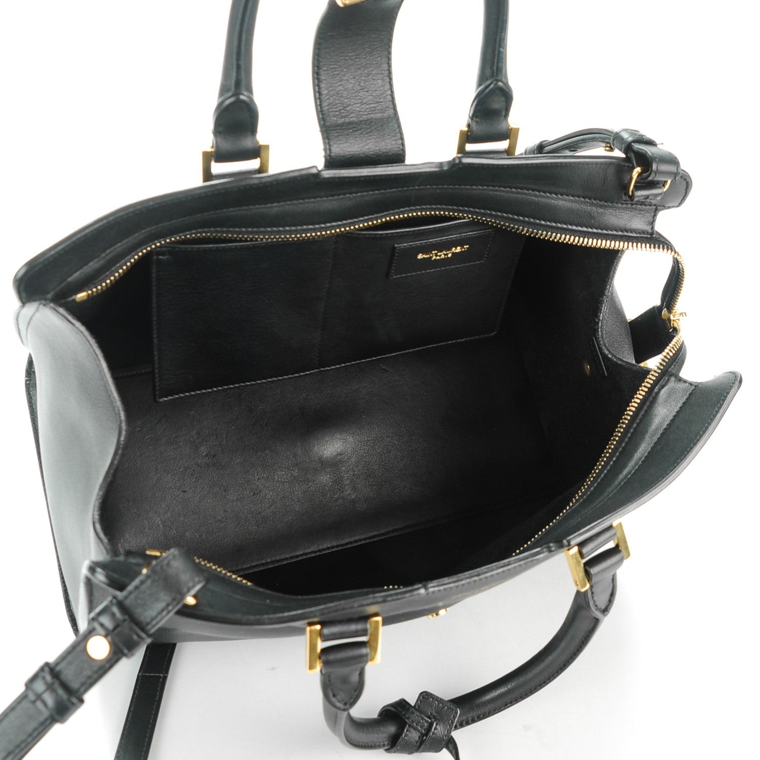 Saint Laurent Calfskin Small Classic Y Cabas Black 5 of 7