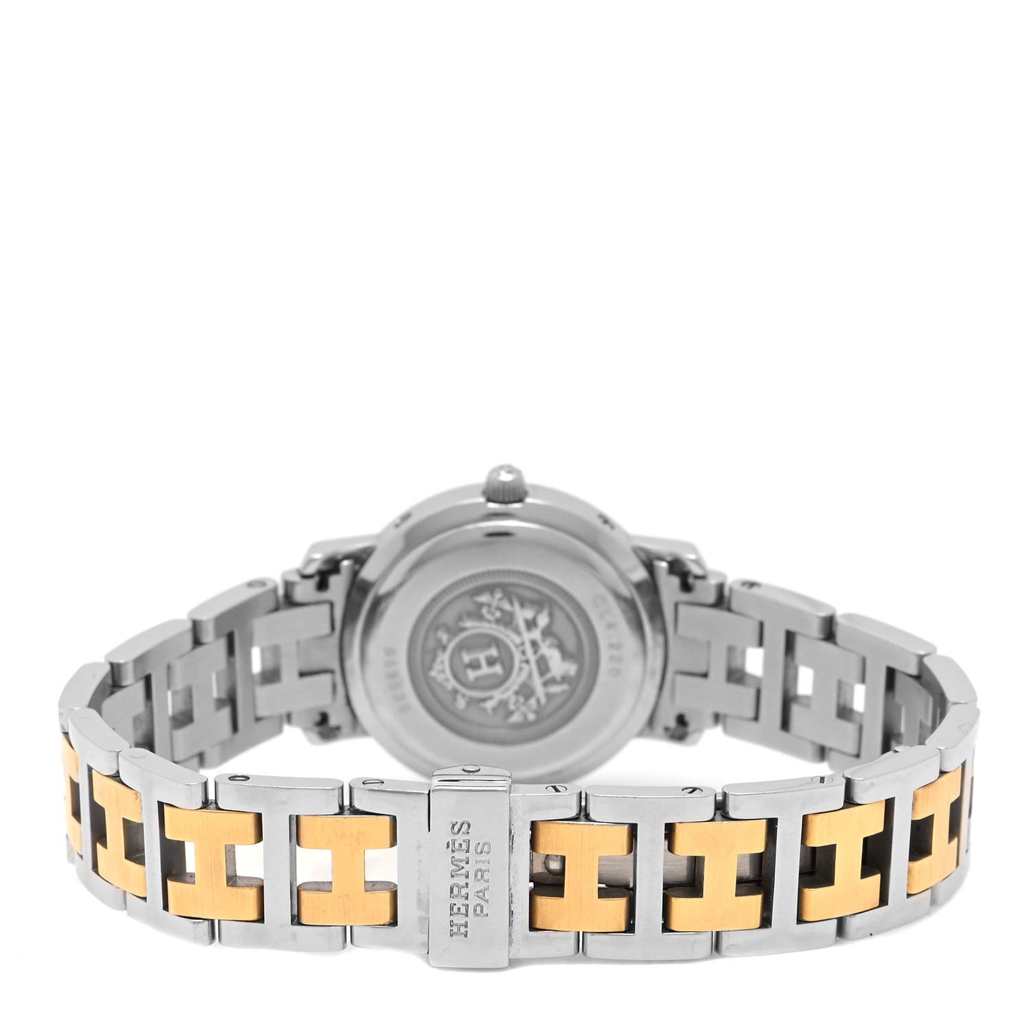Stainless Steel 24mm Clipper Quartz Watch Gold