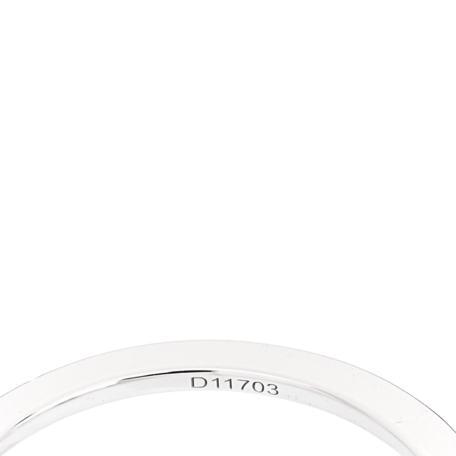 Messika 18K White Gold Diamond Move Uno Ring 50 5.25 8 of 9