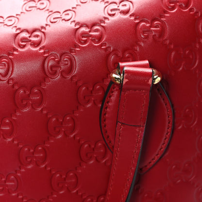 Gucci Guccissima Linea A Foldover Tote Red 11 of 11