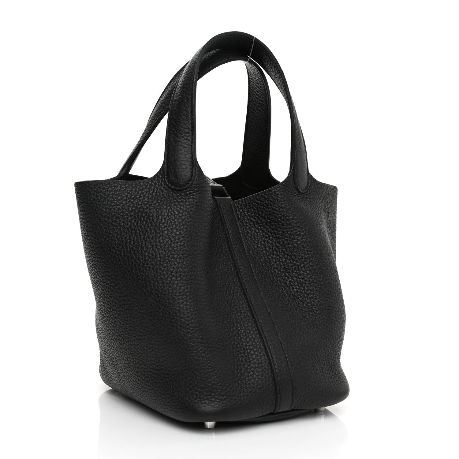 Hermes Taurillon Clemence Picotin Lock 18 PM Black 3 of 9