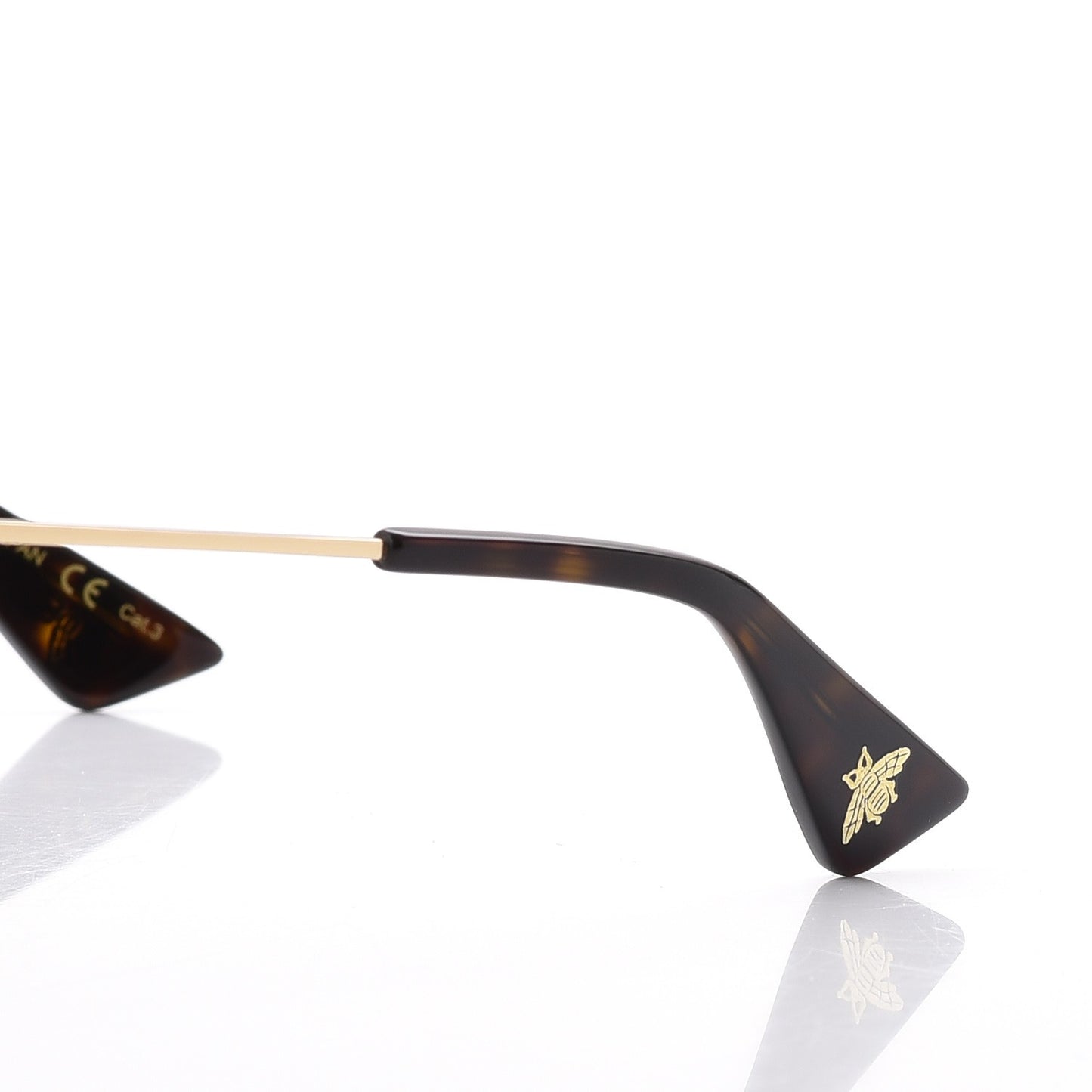 Round Frame Sylvie Web Sunglasses GG0105S Gold