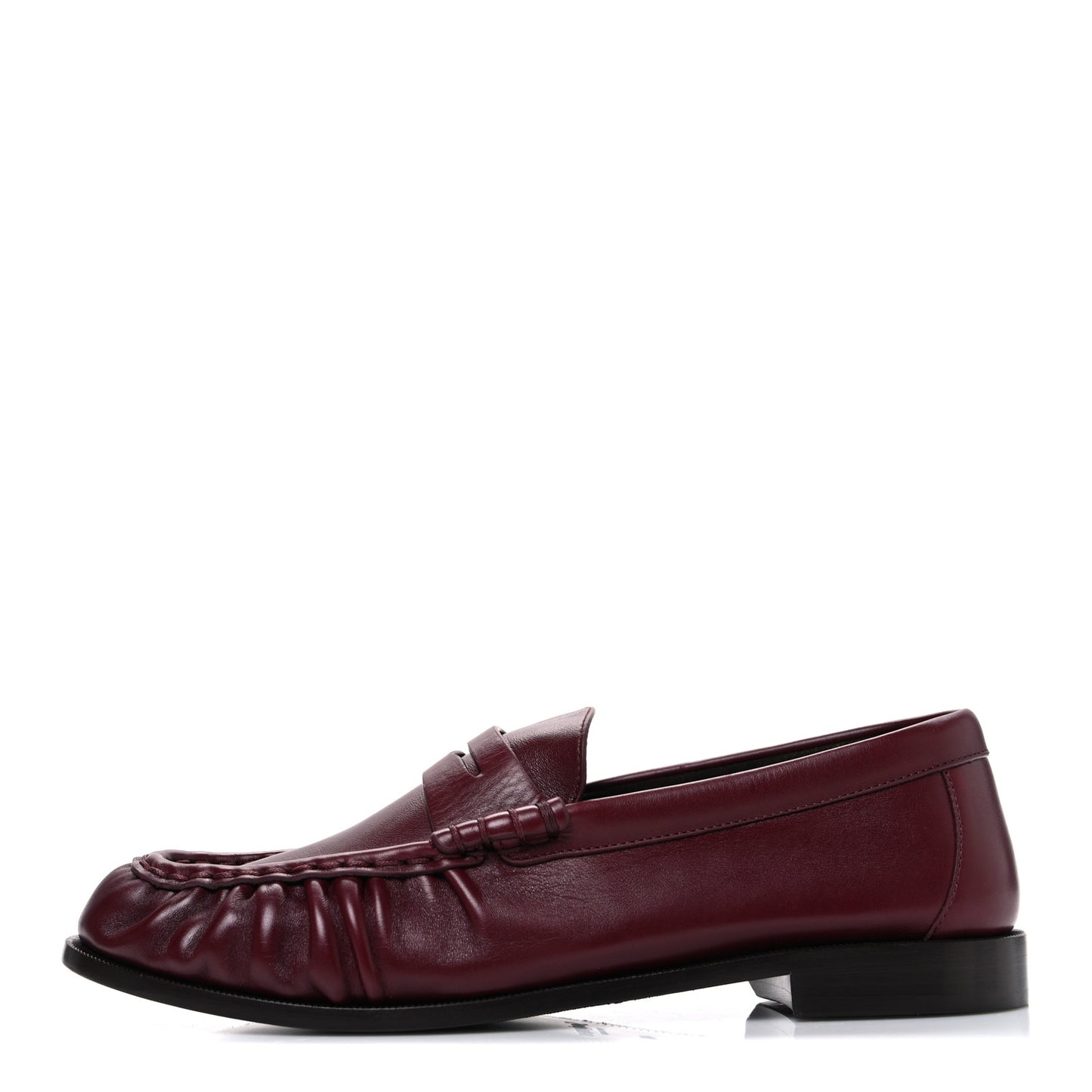 Radiance Calfskin Le Loafer 15 Moccasin 40 Dark Ruby