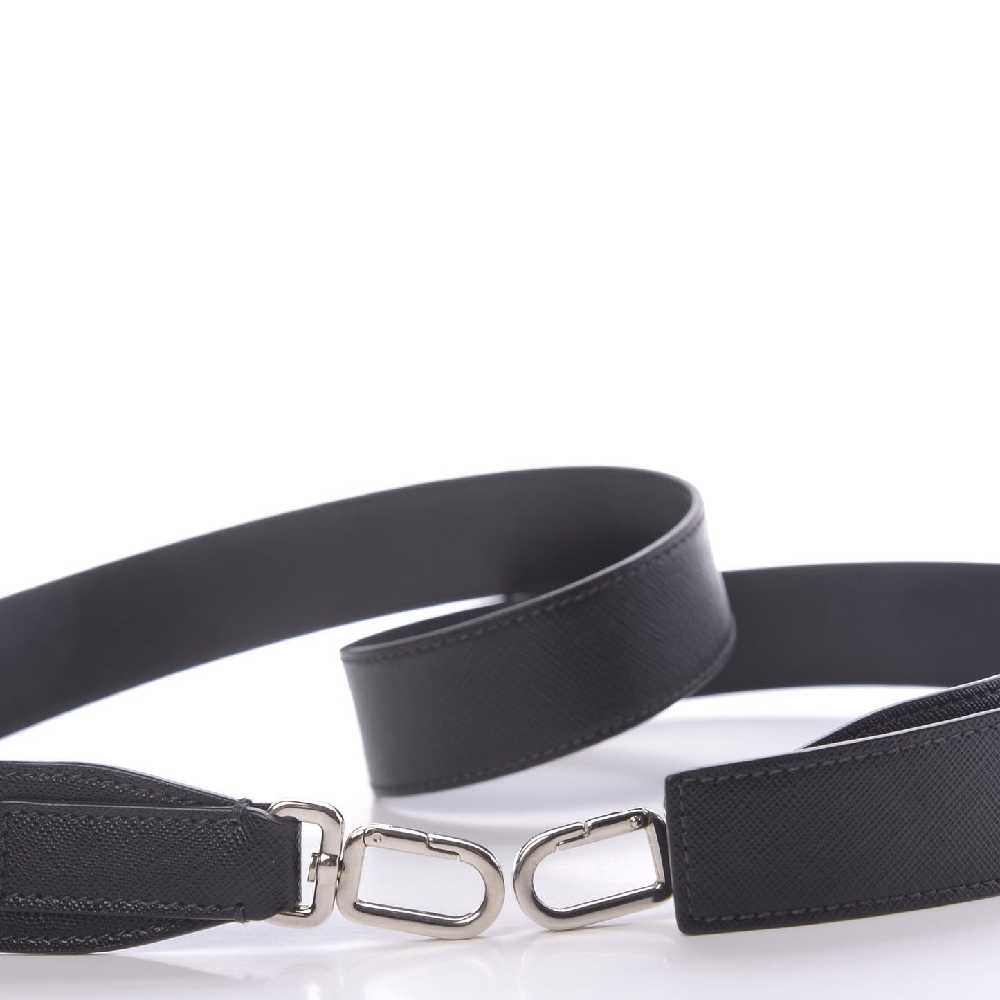 Saffiano Adjustable Shoulder Strap Black