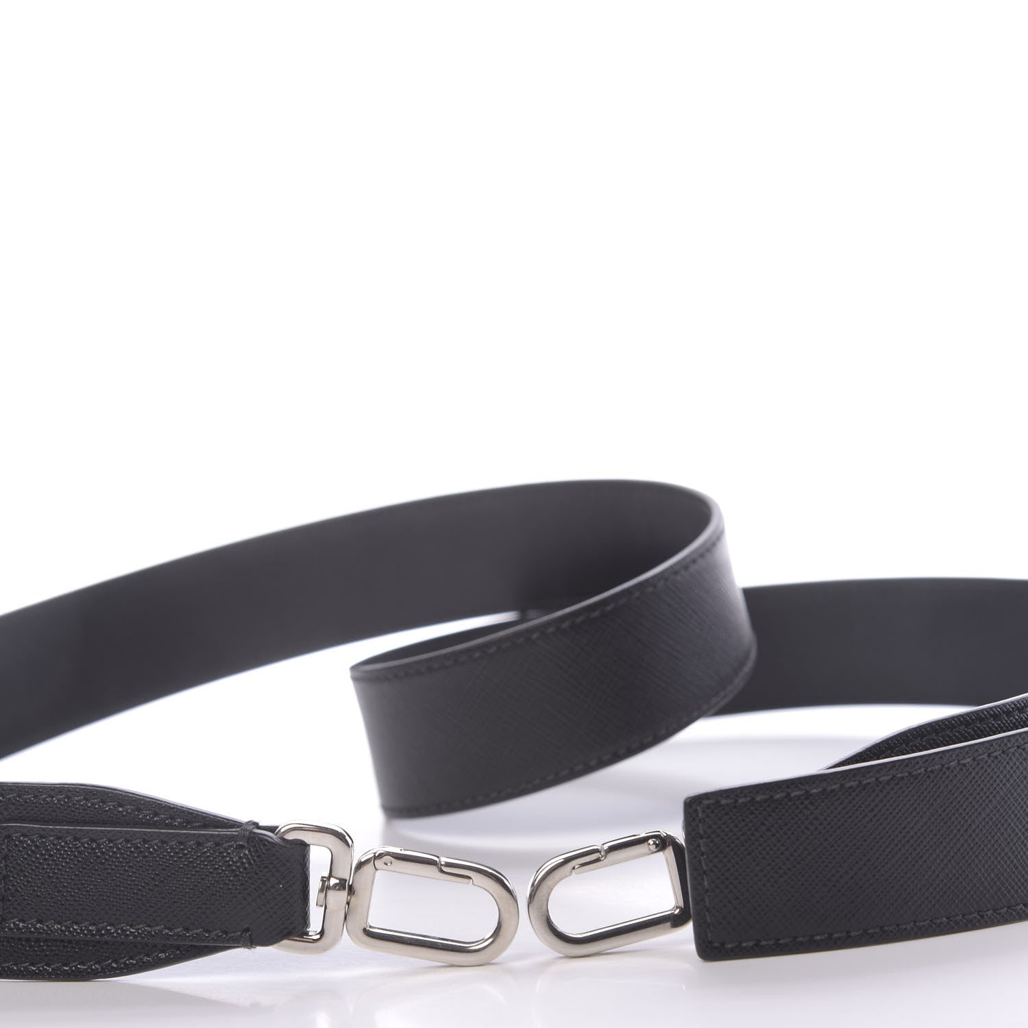 Prada Saffiano Adjustable Shoulder Strap Black 5 of 5