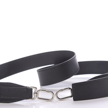 Prada Saffiano Adjustable Shoulder Strap Black 5 of 5