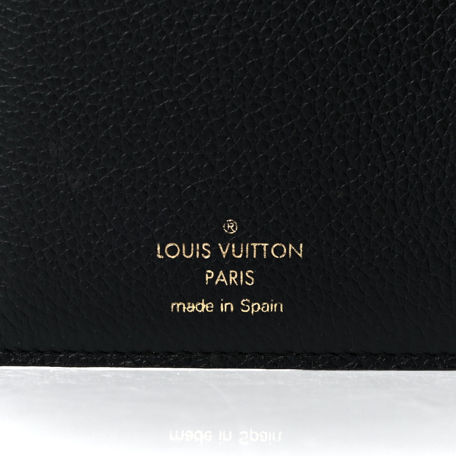 Louis Vuitton Monogram Pallas Compact Wallet Black 6 of 9