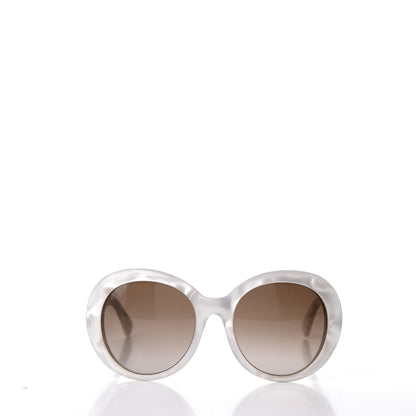 Gucci Acetate Round Sunglasses GG3829 F/S White 2 of 8