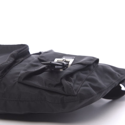 Prada Tessuto Nylon Saffiano Belt Bag Black 10 of 12