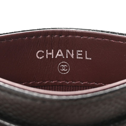 Chanel Caviar Quilted Card Holder Black 6 of 9