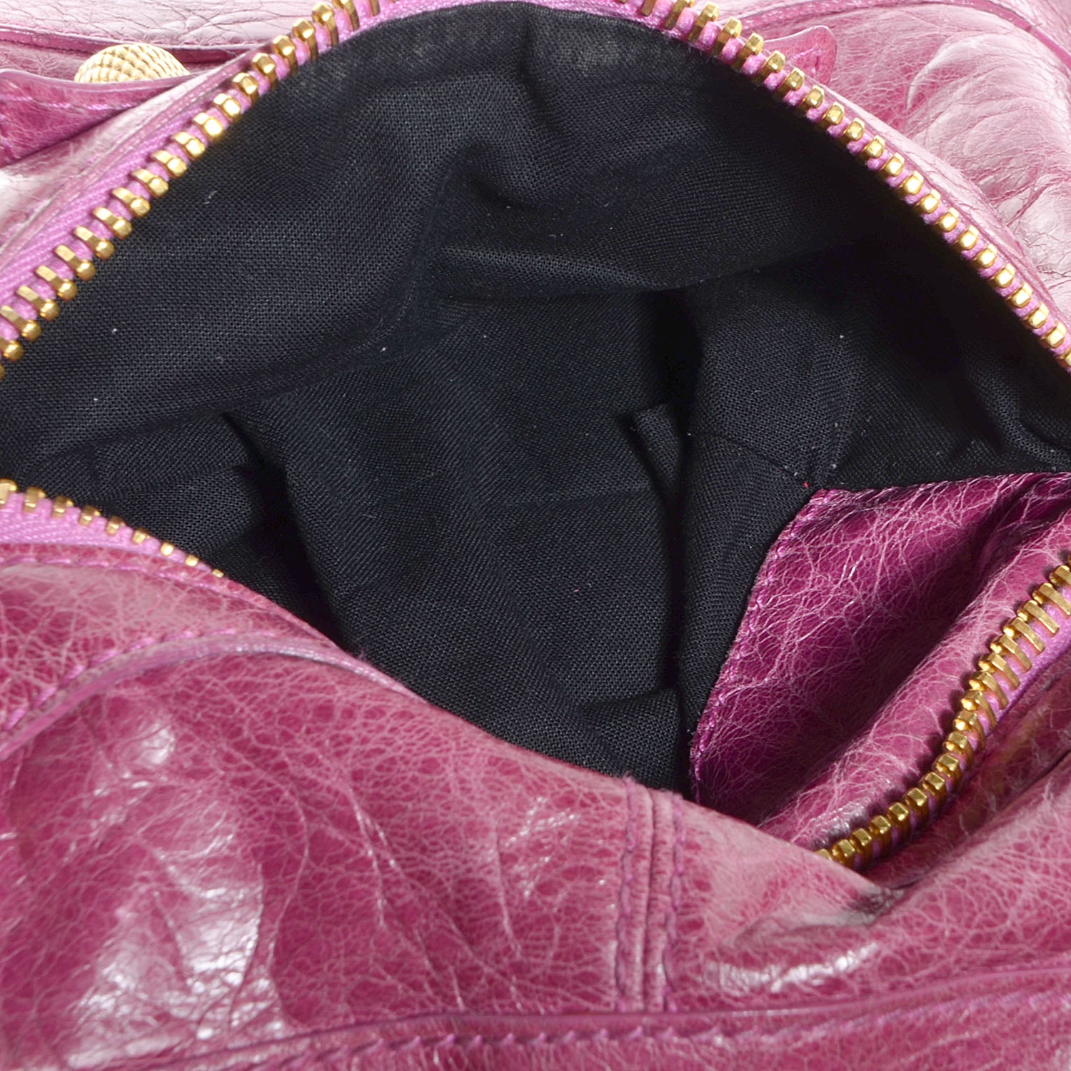 Balenciaga Agneau Giant 21 Gold Hardware Part Time Magenta 3 of 11