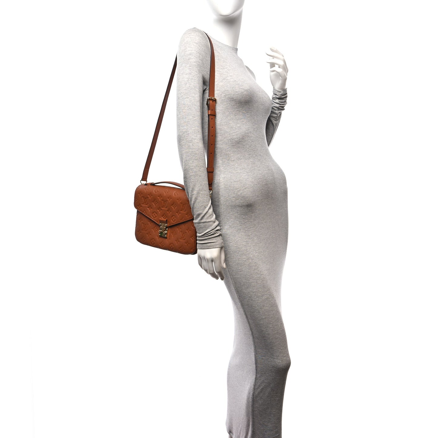 Empreinte Pochette Metis Cognac