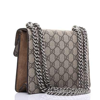 Gucci GG Supreme Monogram Mini Dionysus Shoulder Bag Taupe 3 of 14