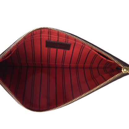 Louis Vuitton Damier Ebene Neverfull MM GM Pochette 5 of 9