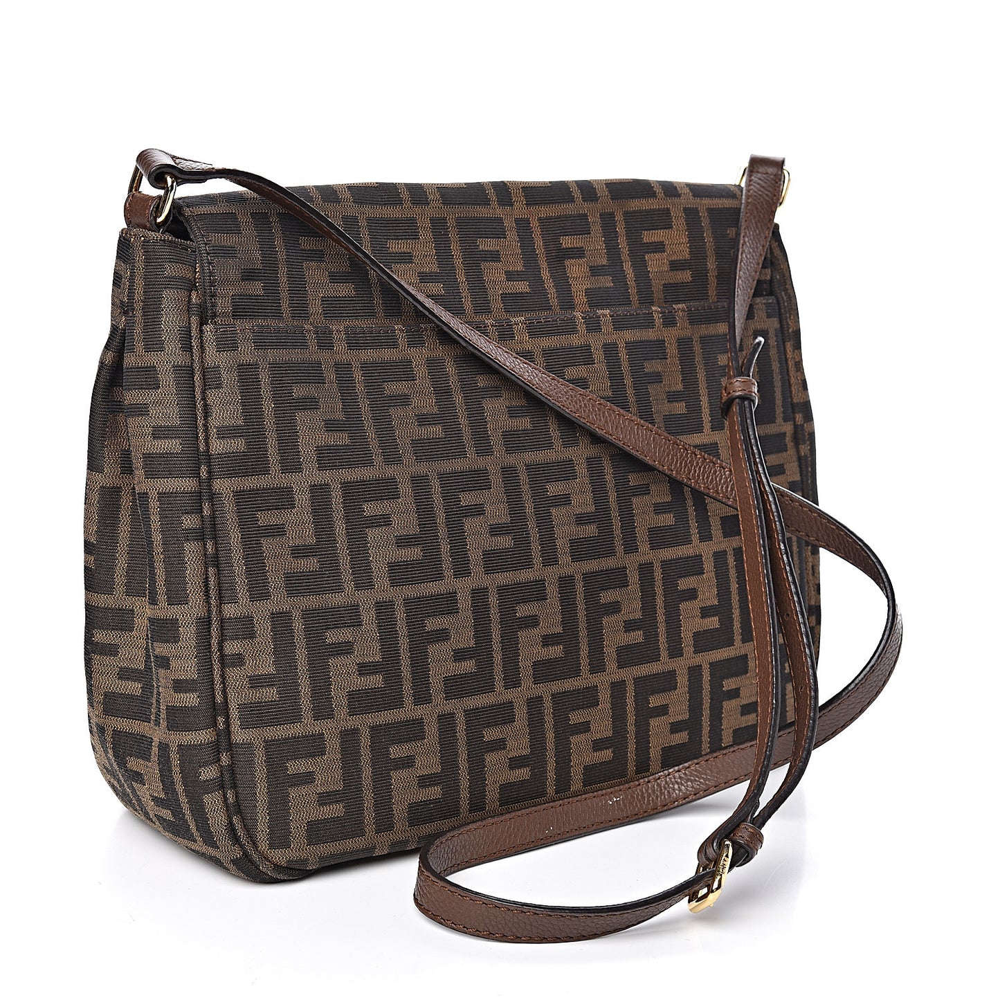 Zucca Vitello Artic Messenger Bag Tobacco Castagna