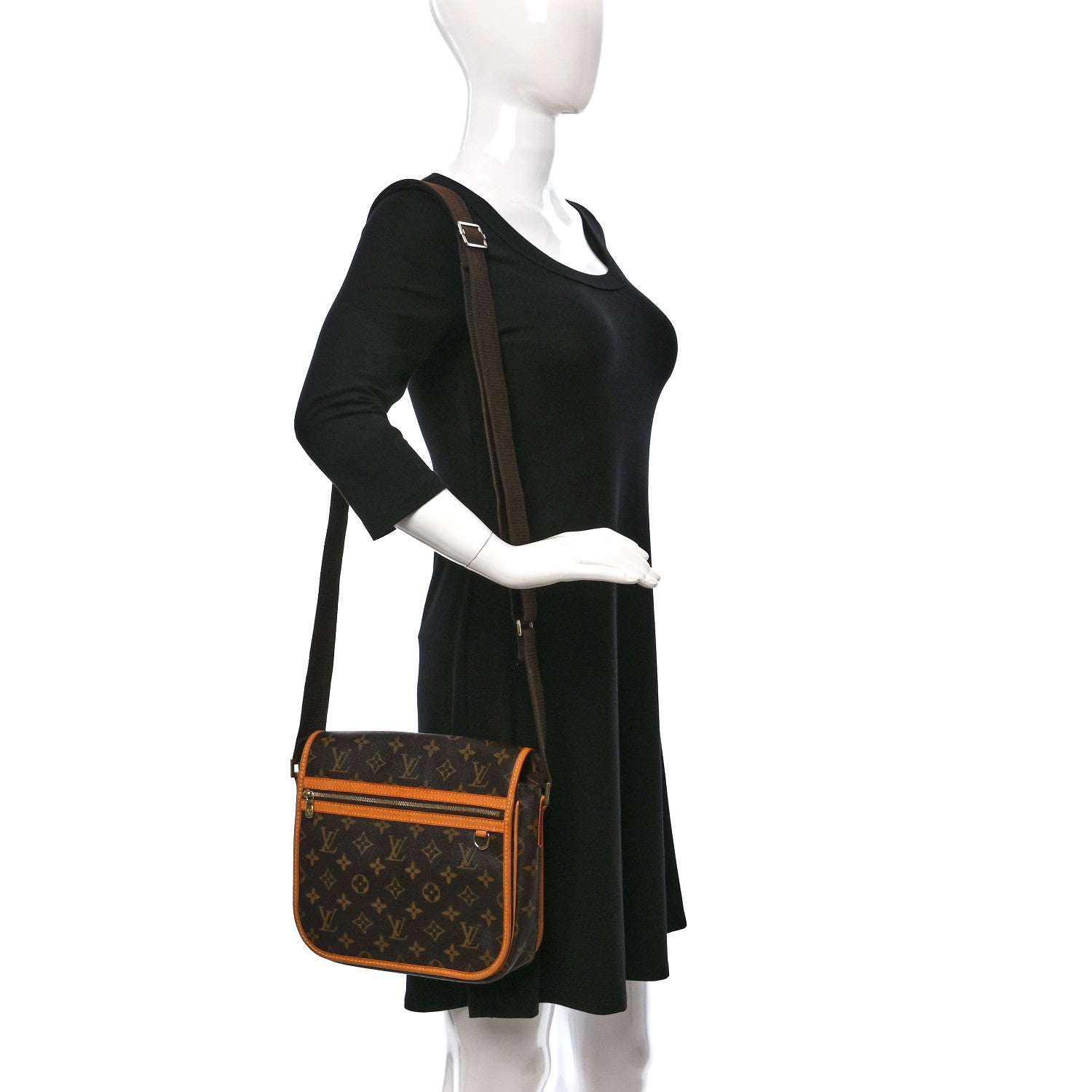 Louis Vuitton Monogram Bosphore PM Messenger 2 of 15