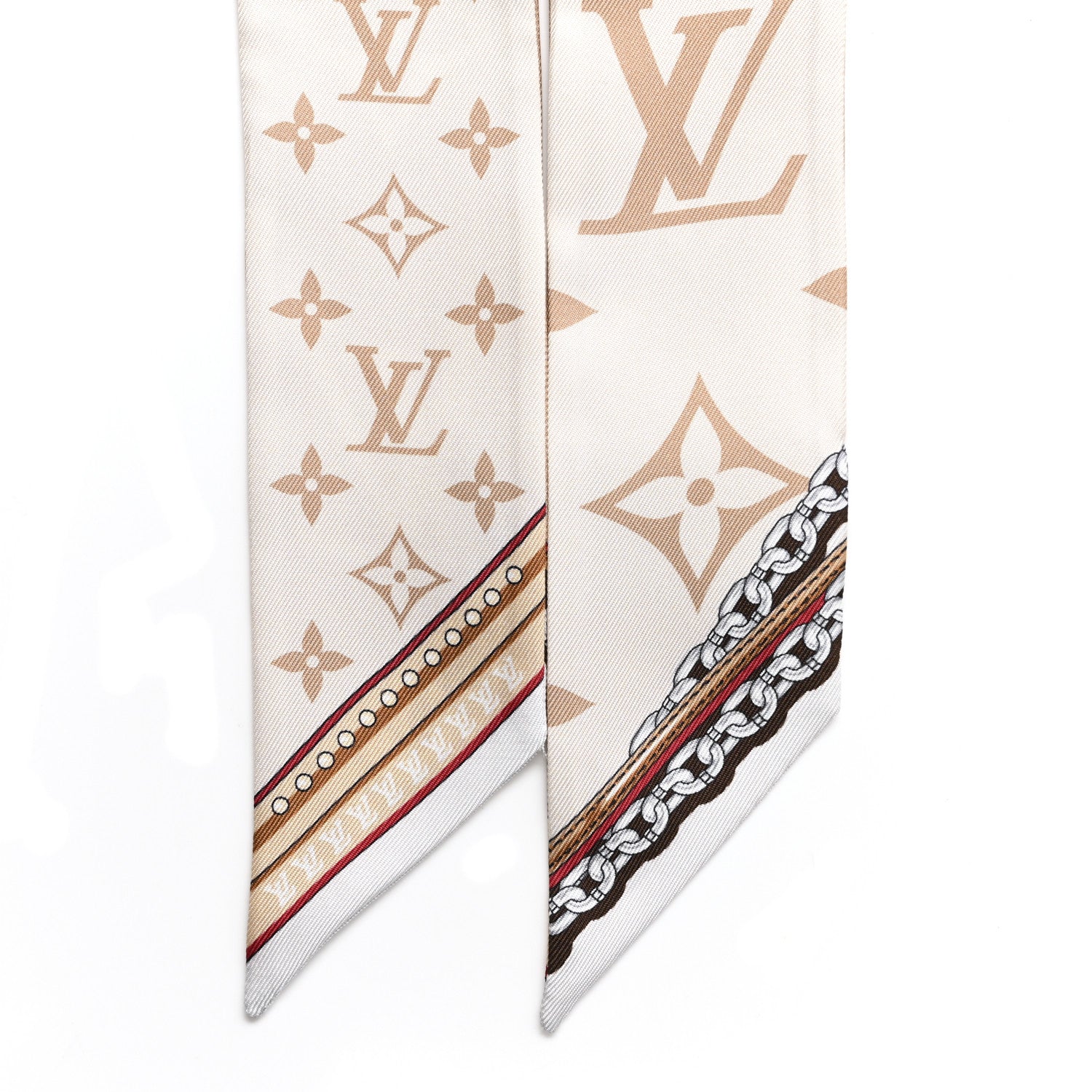 Louis Vuitton Silk Ultimate Monogram BB Bandeau Dune 2 of 5