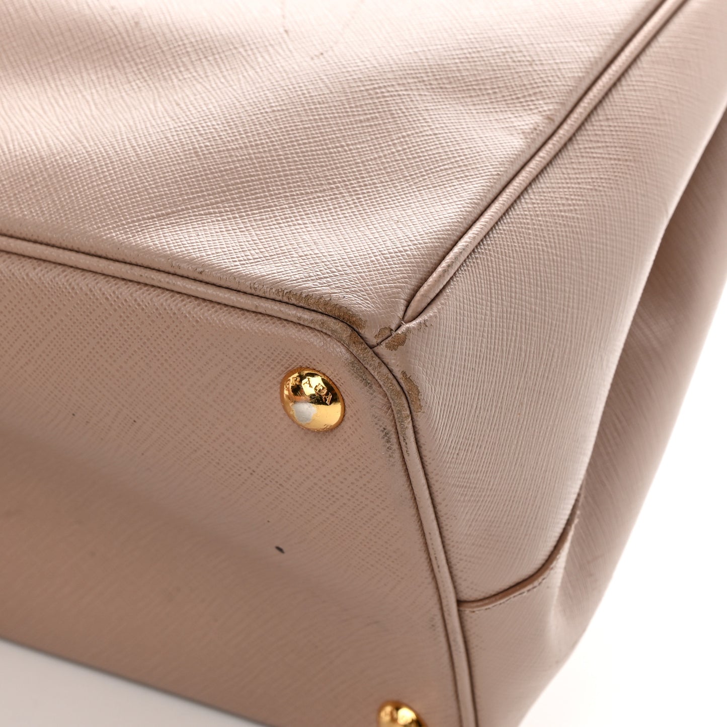 Saffiano Large Galleria Double Zip Tote Cammeo