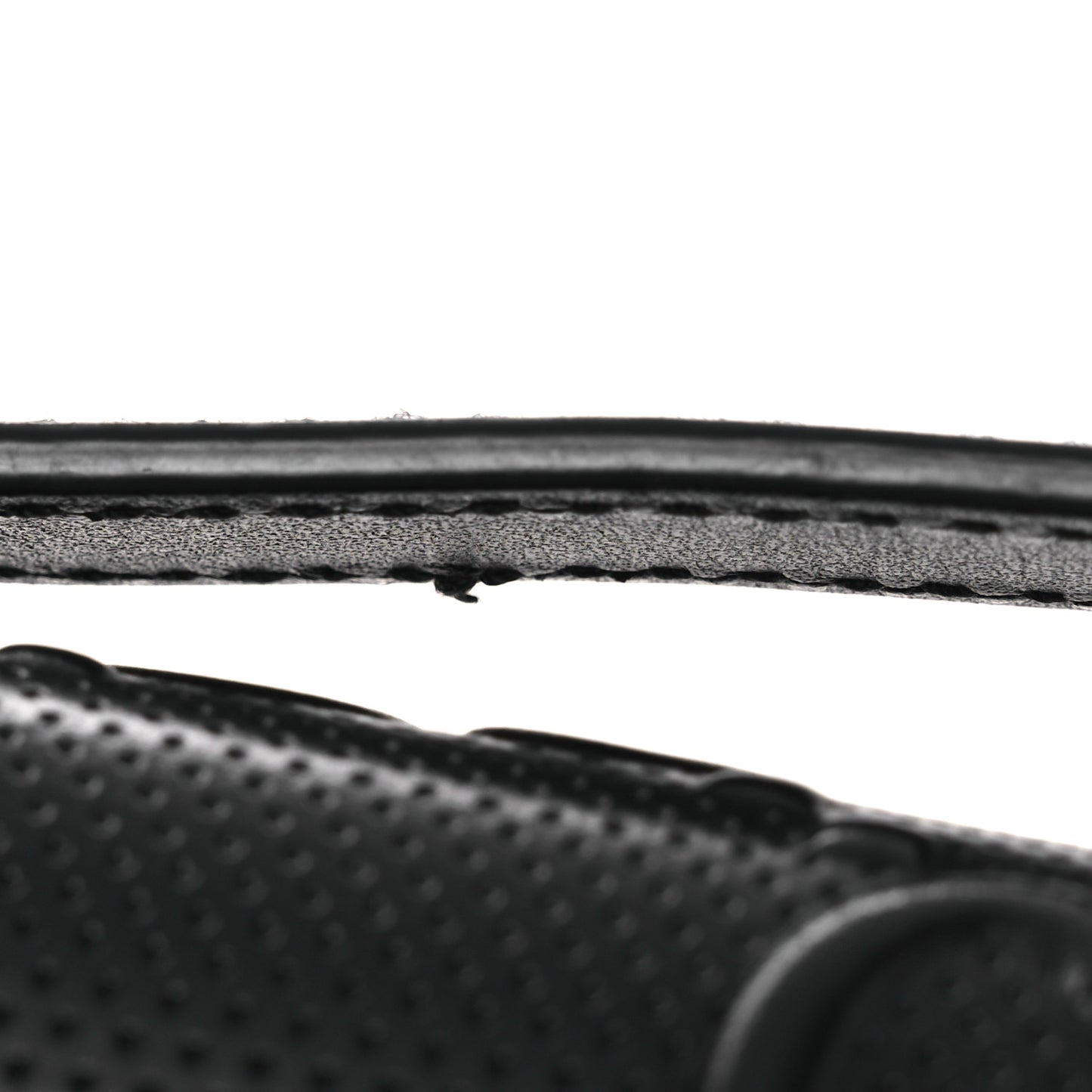 Calfskin GG Tennis Embossed Messenger Bag Black
