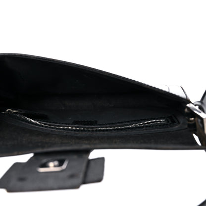 Fendi Calfskin Baguette Black 5 of 15