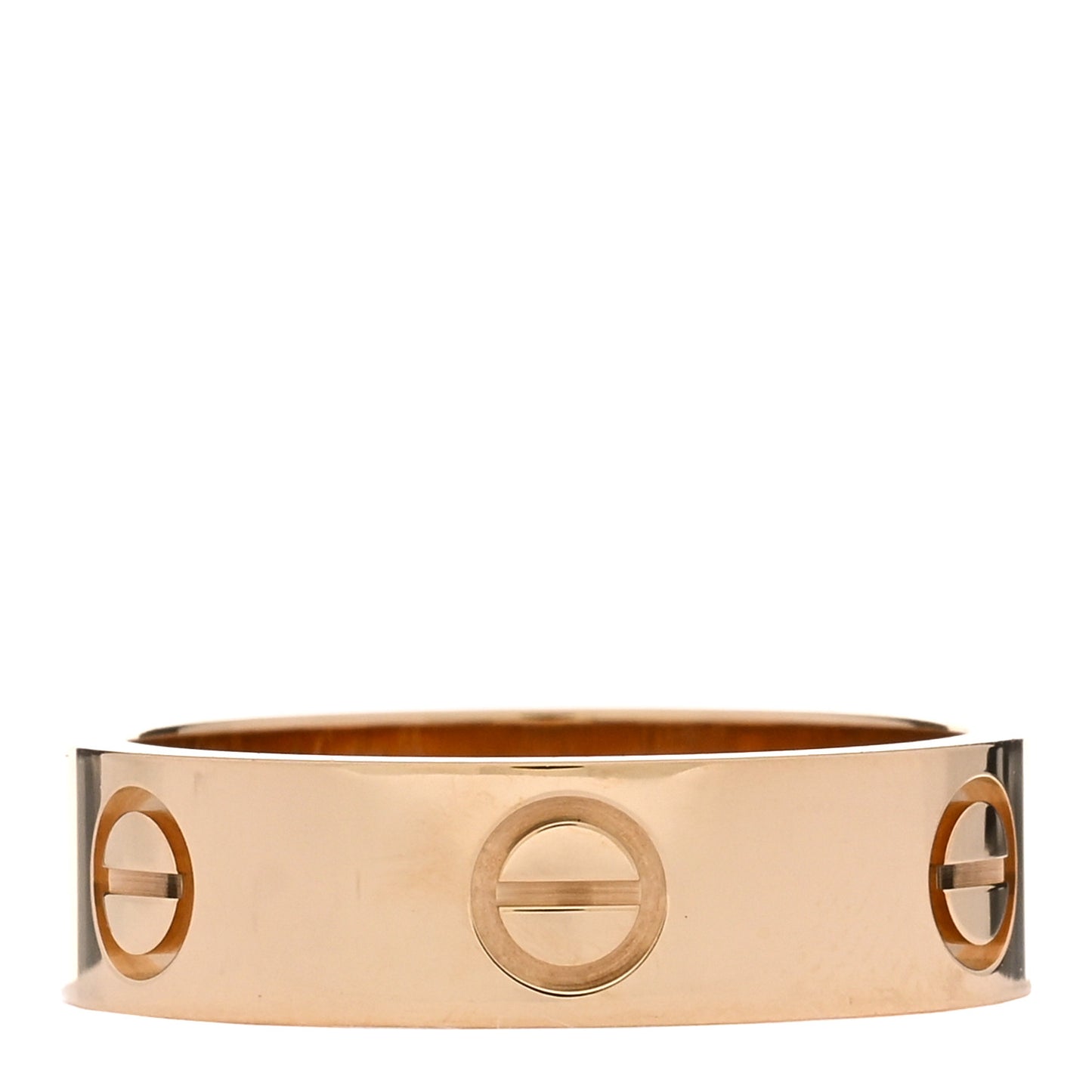 18K Yellow Gold 5.5mm LOVE Ring 55 7.25