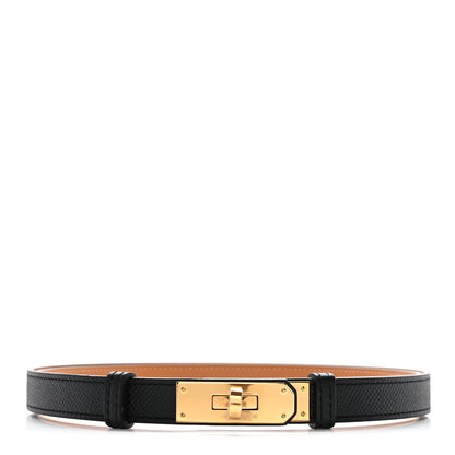 Hermes Epsom Kelly Belt Black 1 of 5