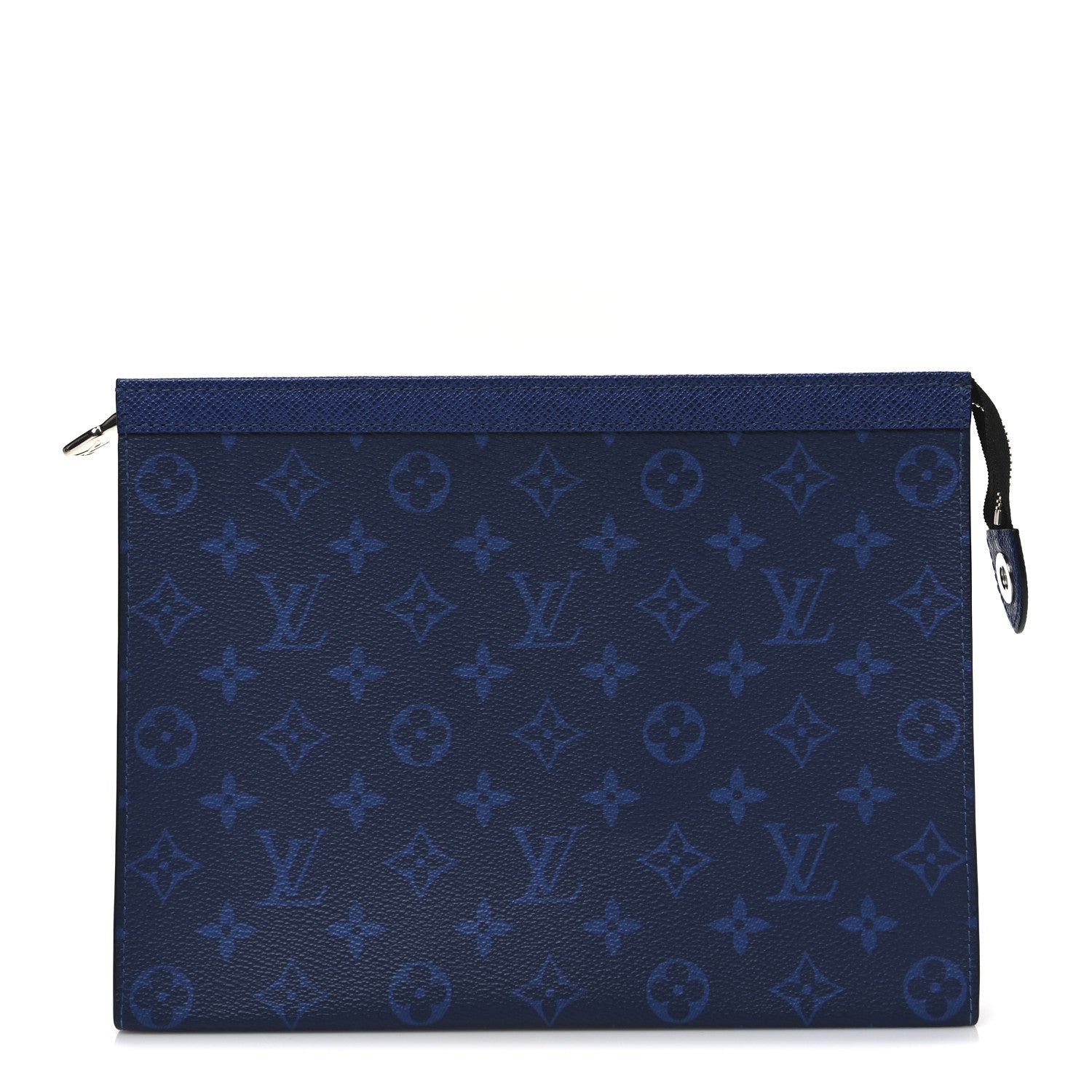 Louis Vuitton Monogram Eclipse Pochette Voyage MM Pacific Blue 1 of 9