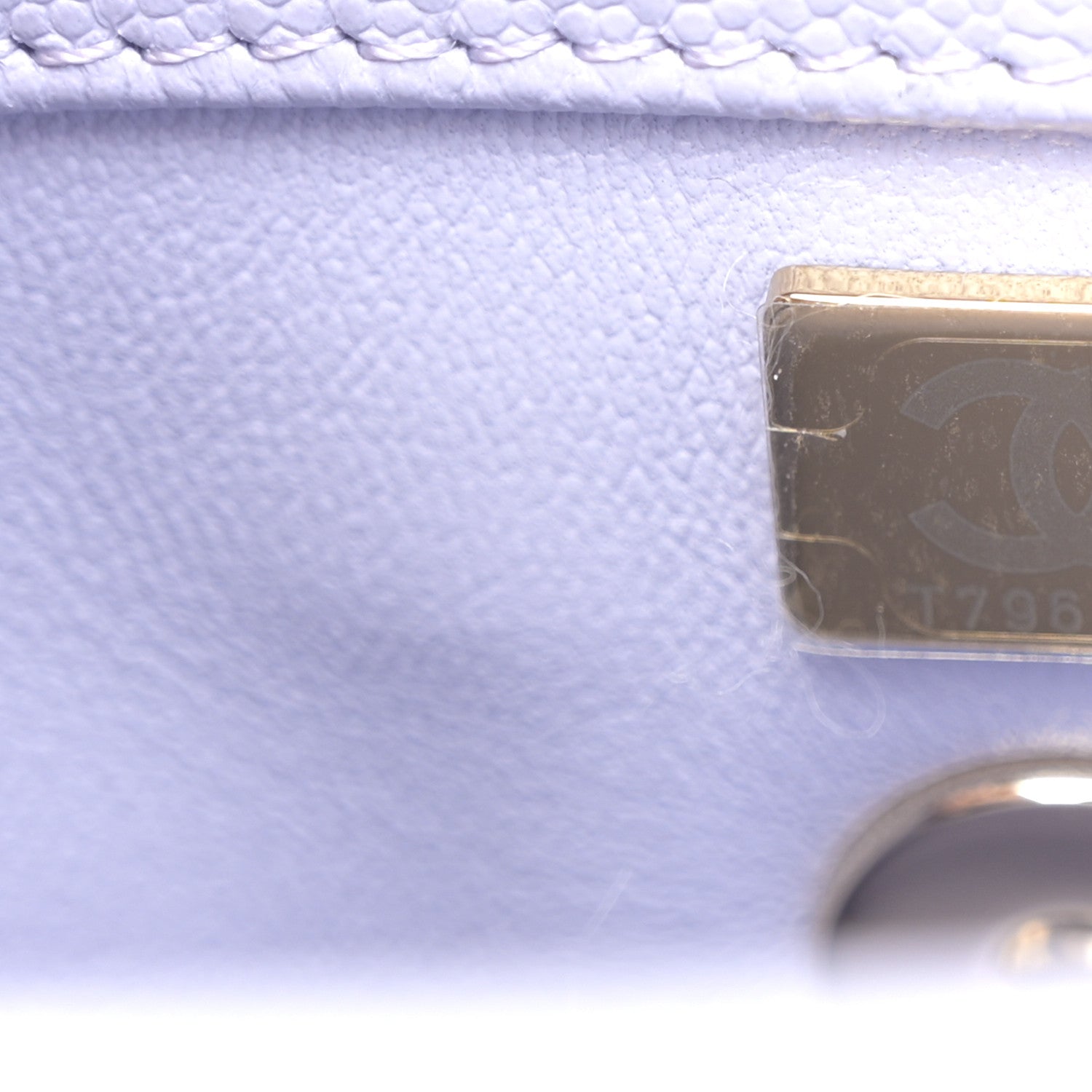 Chanel Caviar Quilted Mini Coco Handle Flap Light Purple 7 of 11