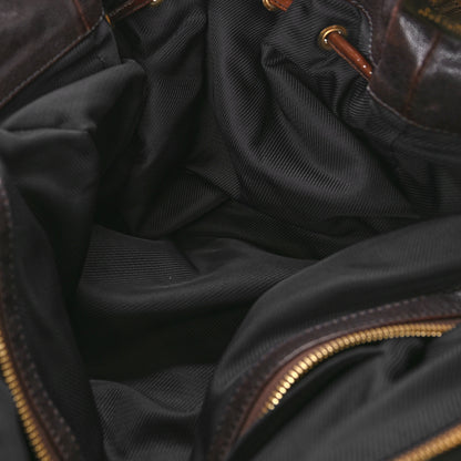 Louis Vuitton Suede Patent Monogram Irene Espresso 6 of 8