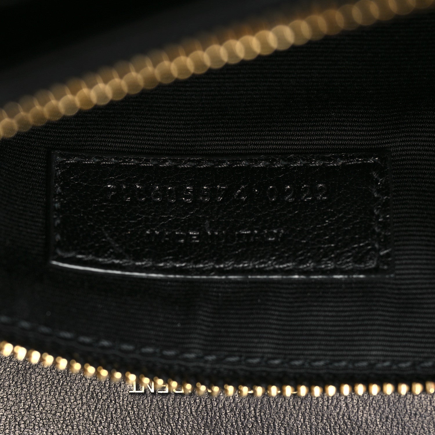 Saint Laurent Lambskin Quilted Mini Gaby Satchel Black 7 of 9