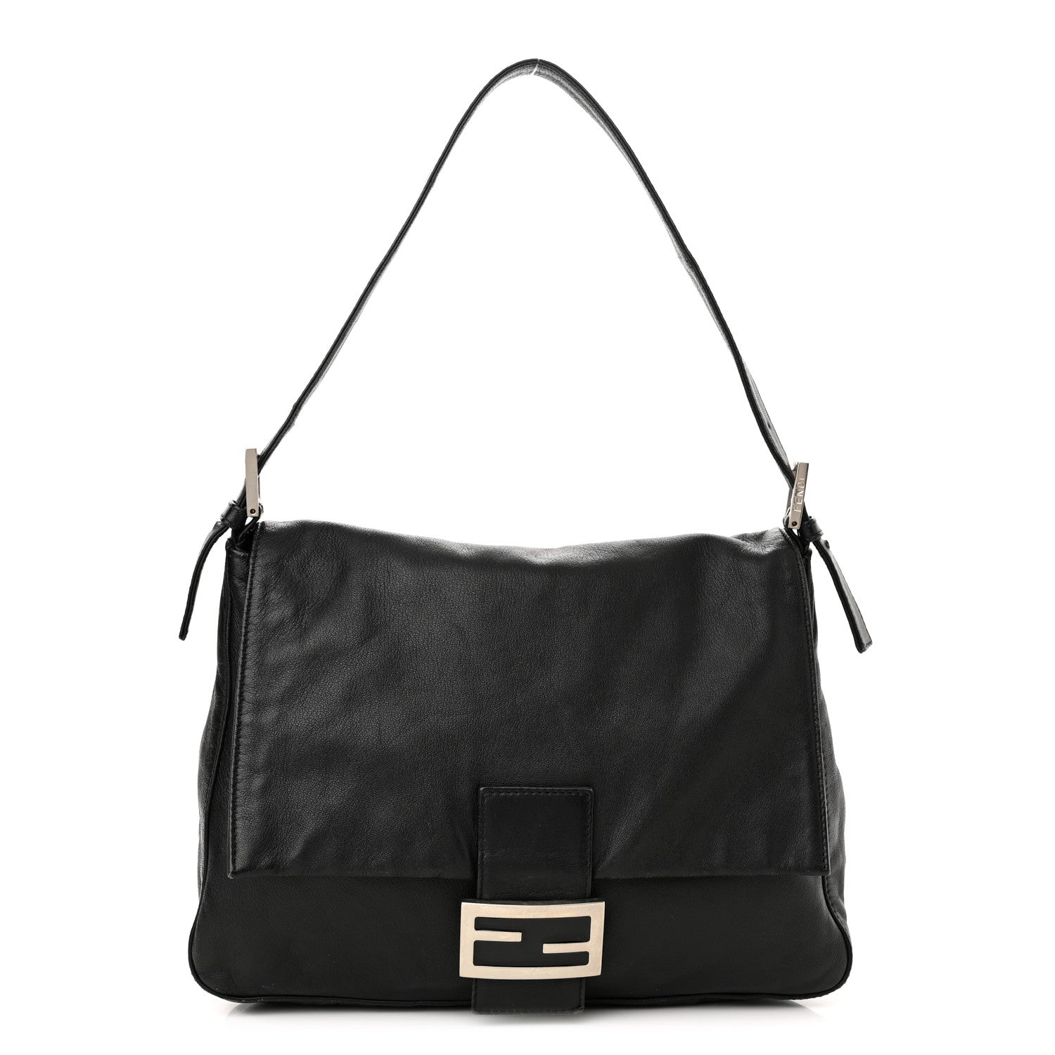 Fendi Lambskin Mama Baguette Black 1 of 12