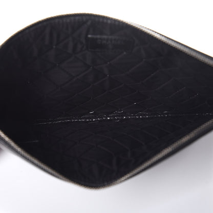 Chanel Caviar Studded Medium Deauville Pouch Black 5 of 8